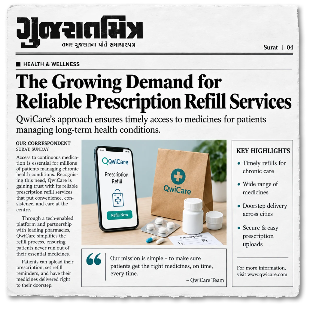 Medicine Delivery Made Simple for Senior Citizens